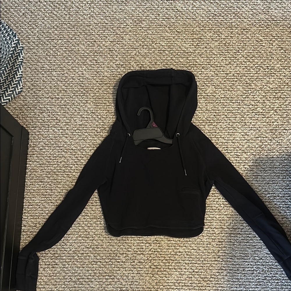 Paragon Fitwear Black Cropped Hoodie